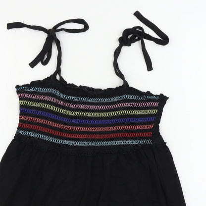 Papaya  Womens Black   Basic Blouse Size 14