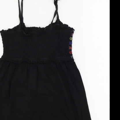 Papaya  Womens Black   Basic Blouse Size 14