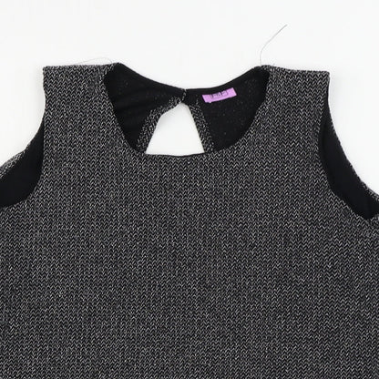 F&F  Girls Grey   Basic Blouse Size 12-13 Years