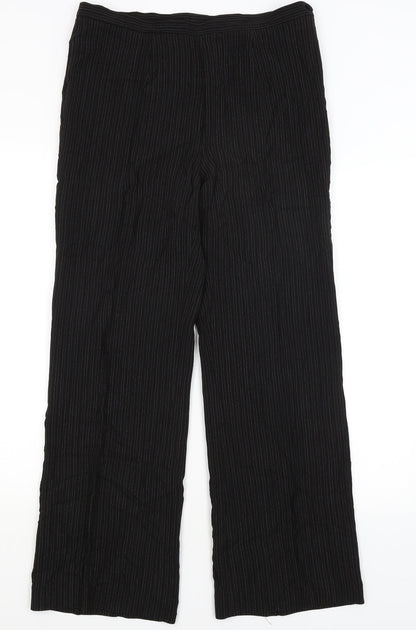 Jajina Womens Black   Trousers  Size 16 L28.5 in