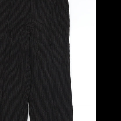 Jajina Womens Black   Trousers  Size 16 L28.5 in
