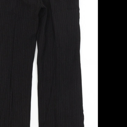 Jajina Womens Black   Trousers  Size 16 L28.5 in