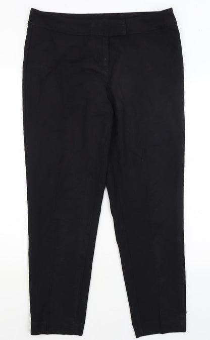 George Womens Black   Trousers  Size 14 L27.5 in