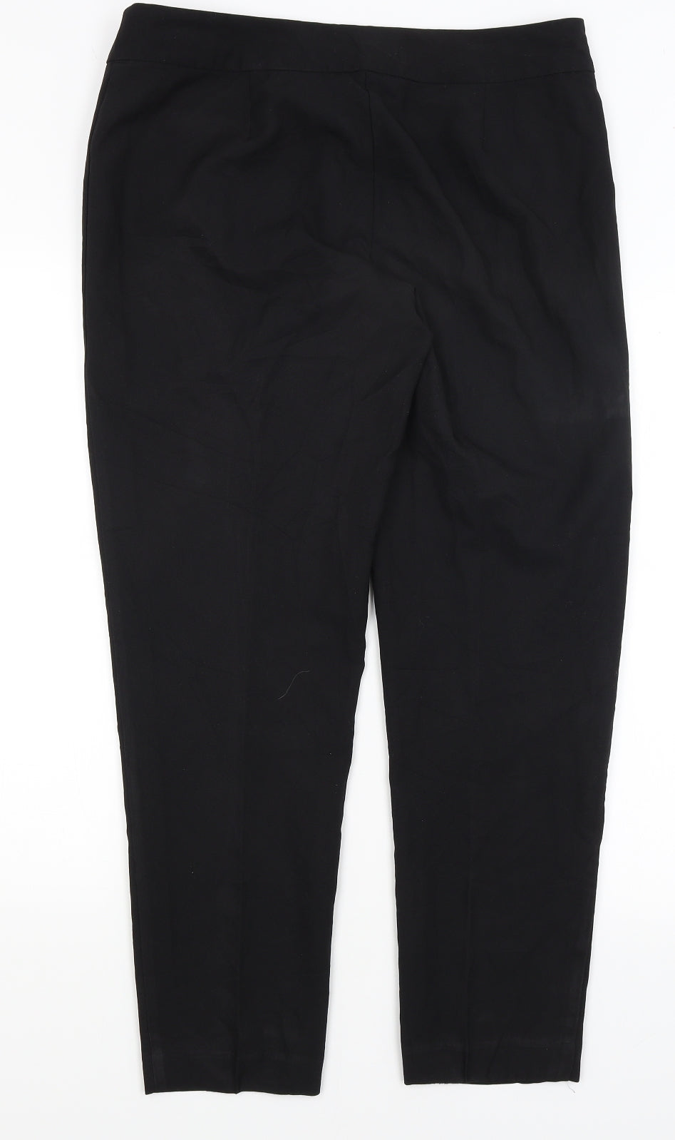 George Womens Black   Trousers  Size 14 L27.5 in