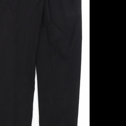 George Womens Black   Trousers  Size 14 L27.5 in
