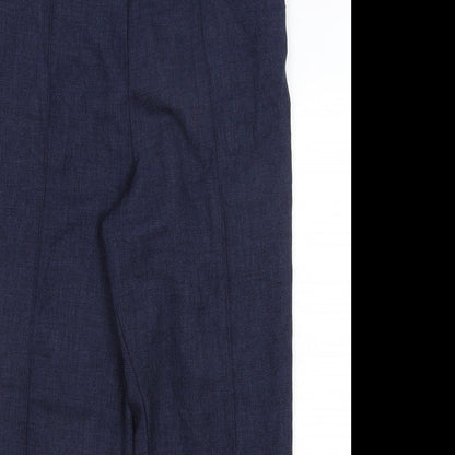 Womens UK Size 18 M&S Regular Fit  Blue Trousers