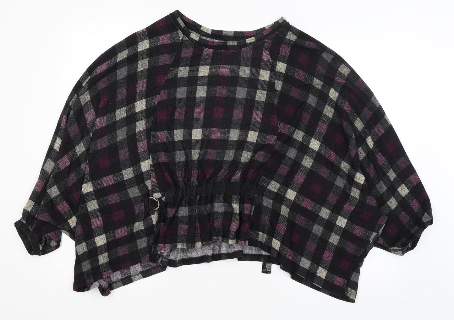 Womens UK Size M Zara Black Pullover Jumper