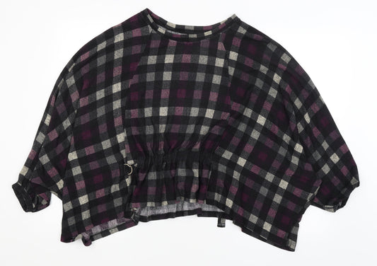Womens UK Size M Zara Black Pullover Jumper