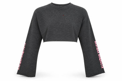 Womens UK Size 8 Missguided Grey Pullover Jumper