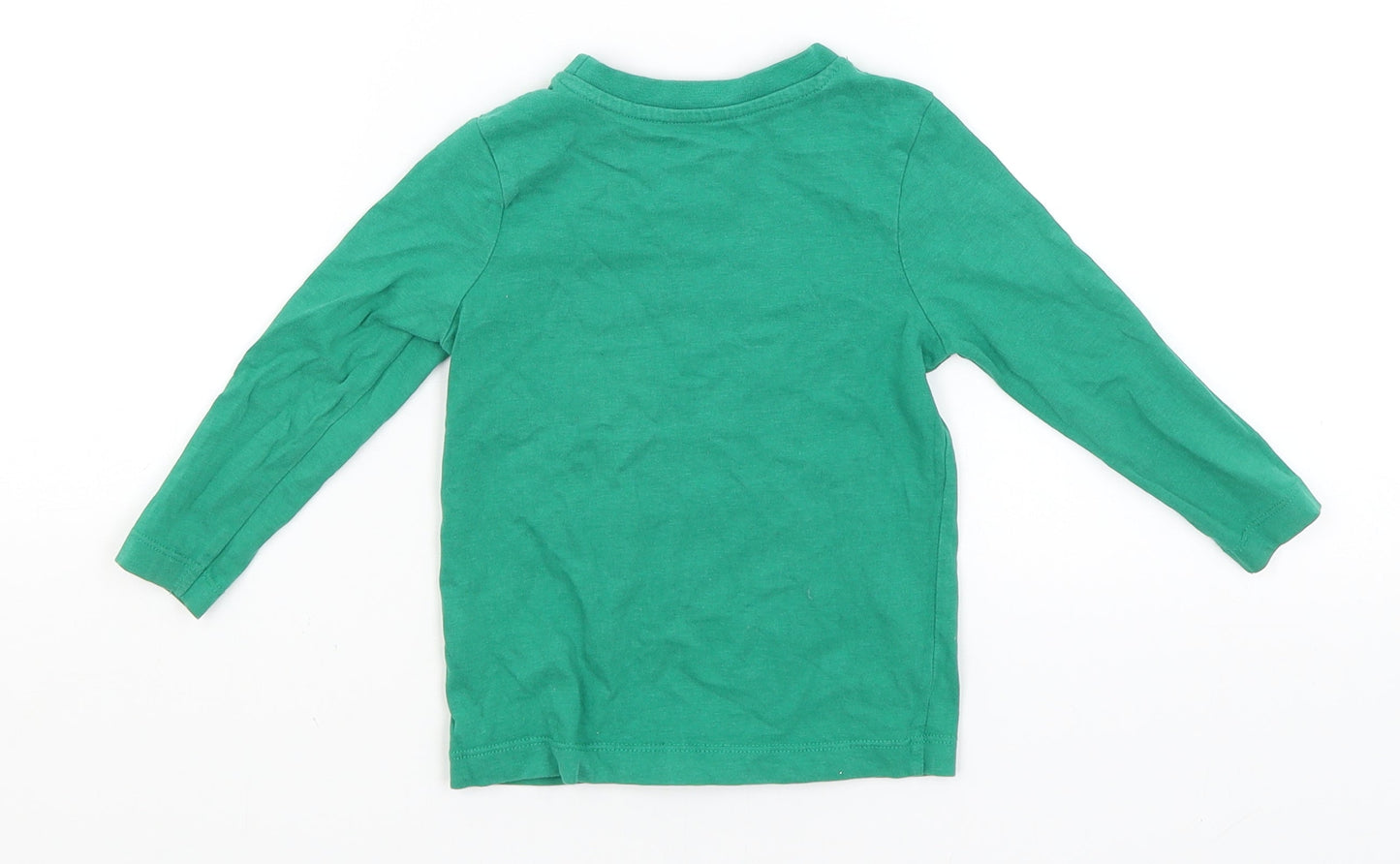 Nutmeg Baby Green   Basic T-Shirt Size 12-18 Months  - Another day being awesome