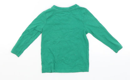 Nutmeg Baby Green   Basic T-Shirt Size 12-18 Months  - Another day being awesome