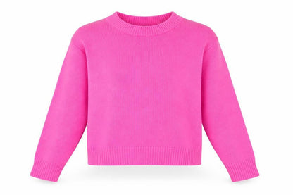 Cameo Rose Womens Pink Pullover Jumper Size S