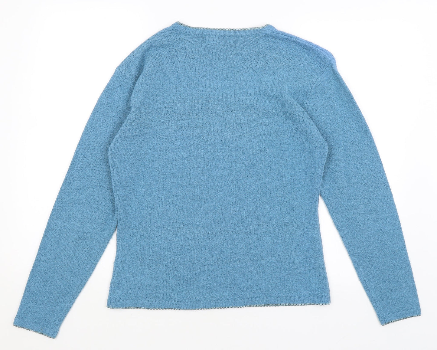 Womens UK Size S Bonmarche Blue Pullover Jumper