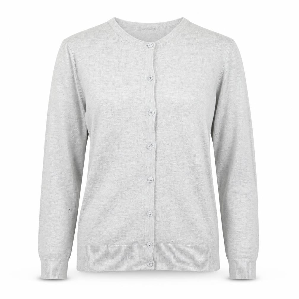 Womens UK Size 12 Collection Grey Cardigan Jumper