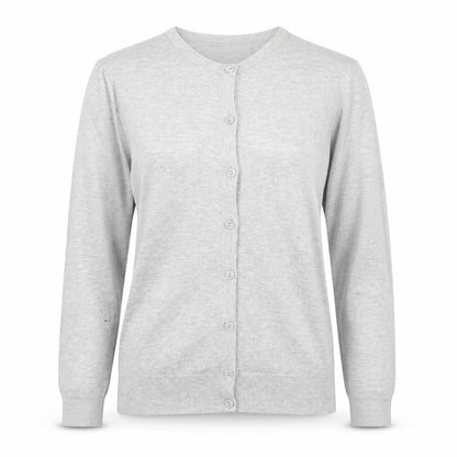 Womens UK Size 12 Collection Grey Cardigan Jumper