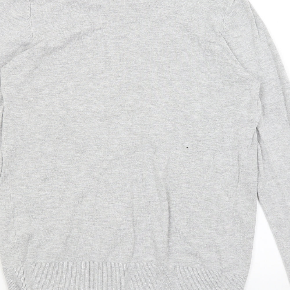 Womens UK Size 12 Collection Grey Cardigan Jumper