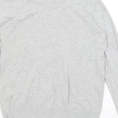 Womens UK Size 12 Collection Grey Cardigan Jumper