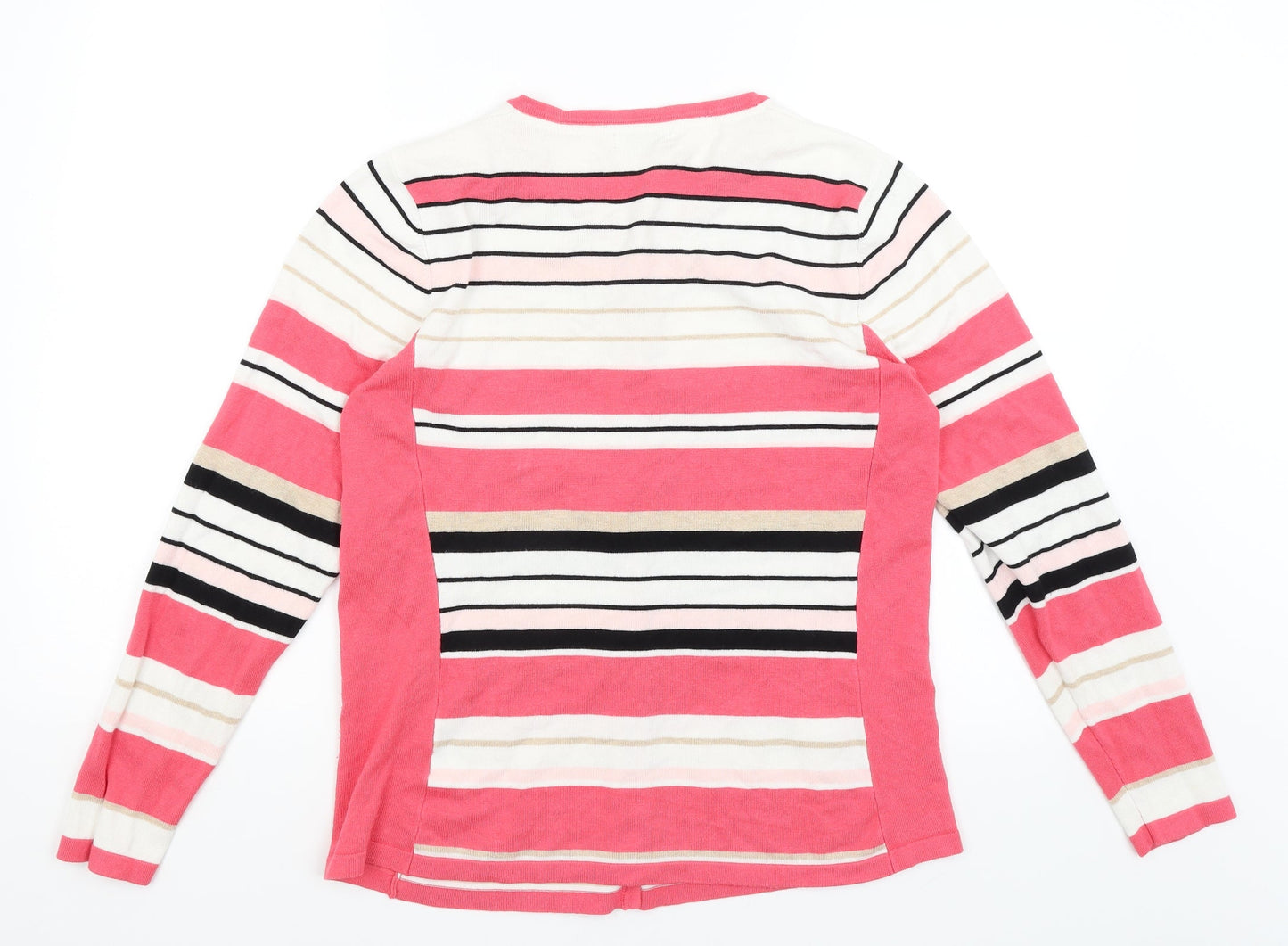 Womens UK Size L Micha Pink Cardigan Jumper