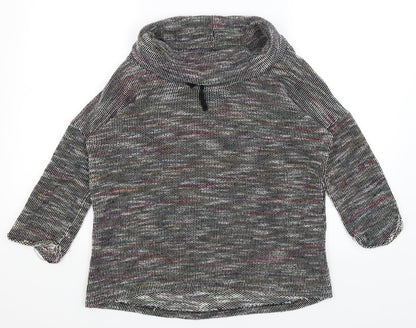 Womens UK Size 12 Peacocks Black Pullover Jumper
