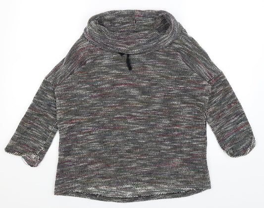 Womens UK Size 12 Peacocks Black Pullover Jumper