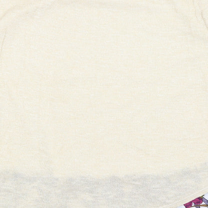 Womens UK Size 12 Per Una Gold Pullover Jumper
