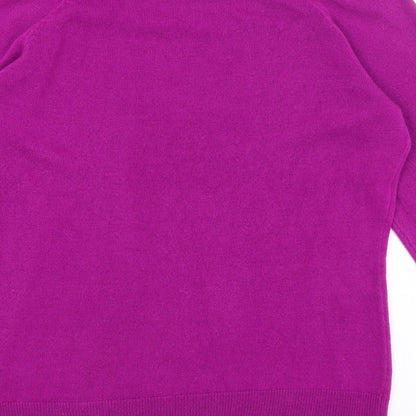 Womens UK Size 10 BHS Purple Pullover Jumper