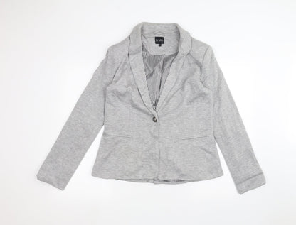 B.you Womens Grey   Jacket  Size 12