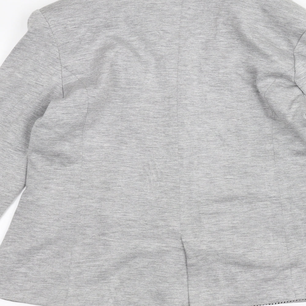 B.you Womens Grey   Jacket  Size 12