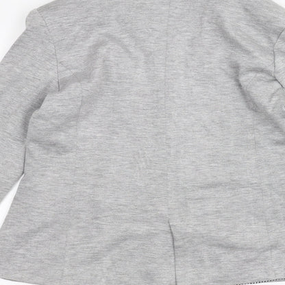 B.you Womens Grey   Jacket  Size 12