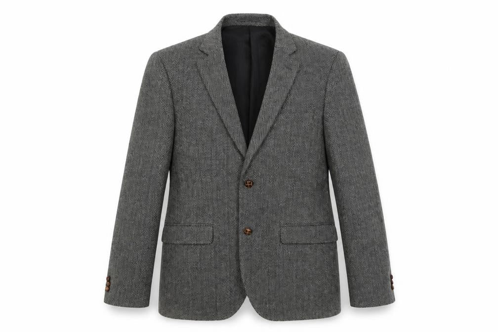 Mens UK Size 42 New Look Regular Grey Suit Jacket
