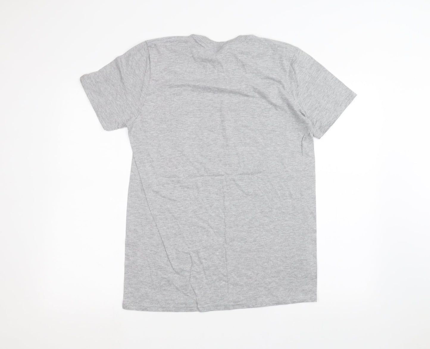 Womens UK Size M Gilden Grey Basic T-Shirt