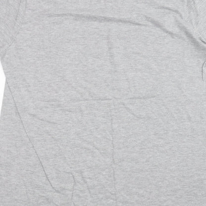 Womens UK Size M Gilden Grey Basic T-Shirt