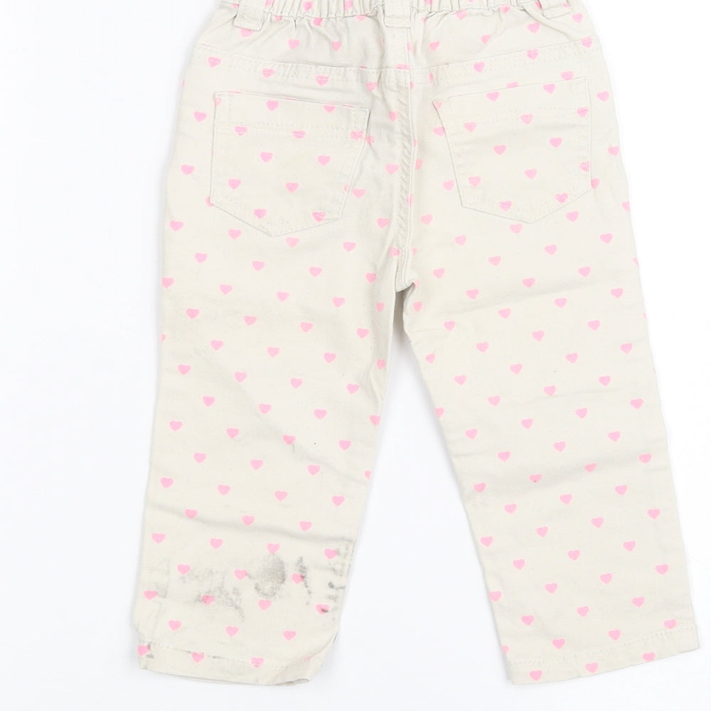 Young Dimension Baby White    Jeans Size 18-24 Months