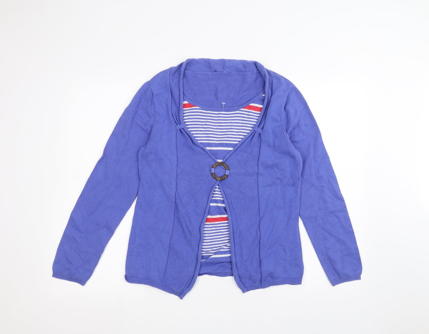 Preworn Womens Blue   Basic T-Shirt Size S