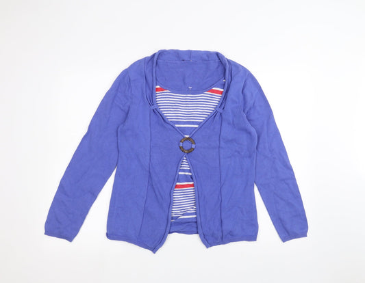 Preworn Womens Blue   Basic T-Shirt Size S