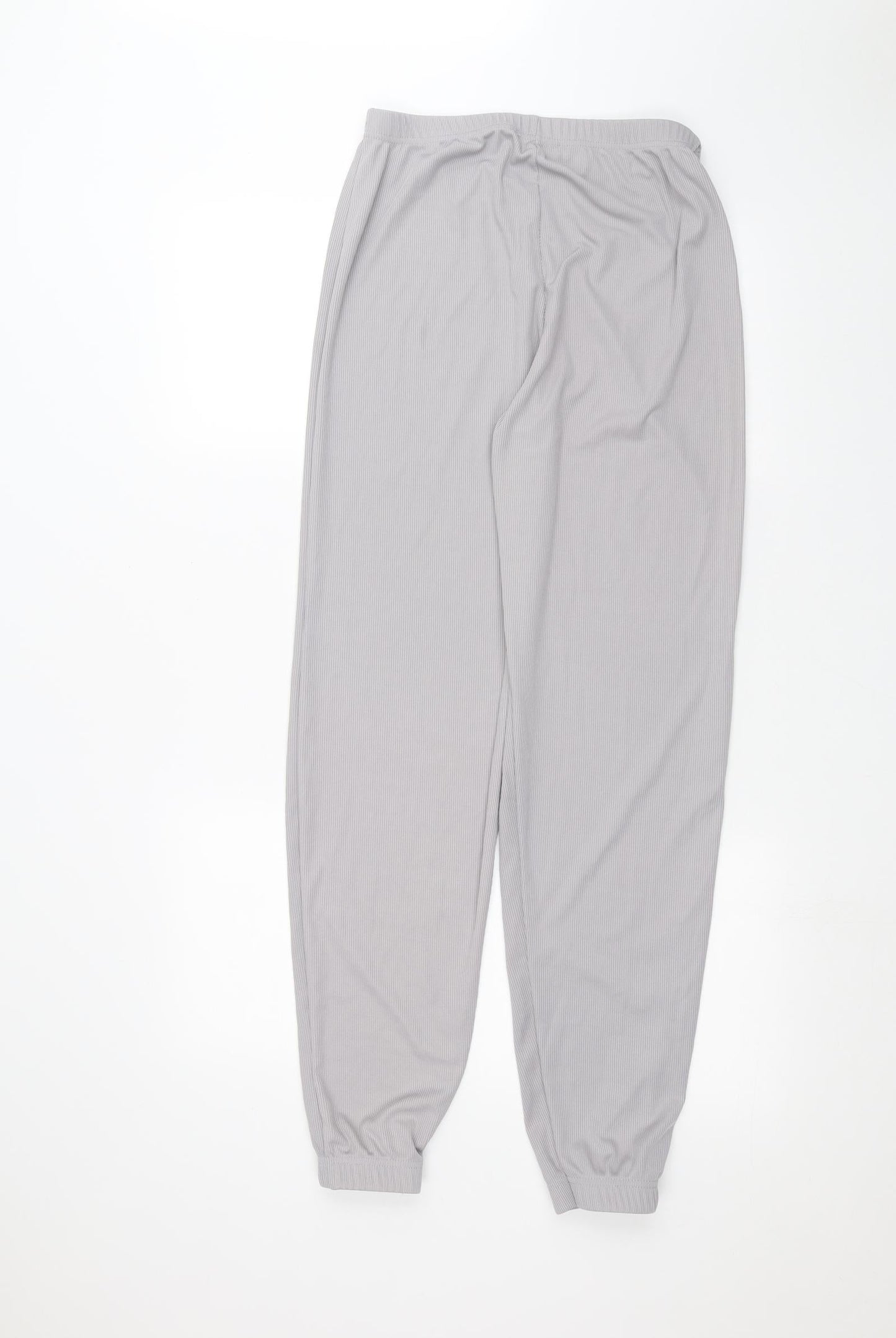 Womens UK Size 10 PRETTYLITTLETHING Regular Fit  Grey Trousers