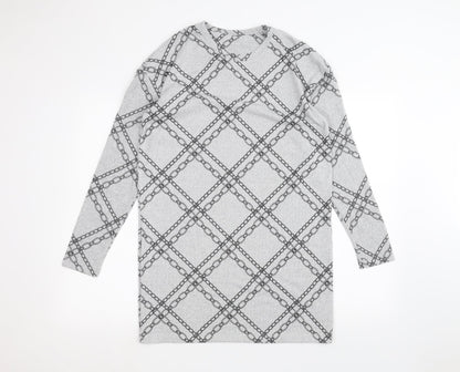 F&F Womens Grey   Pullover Jumper Size 10