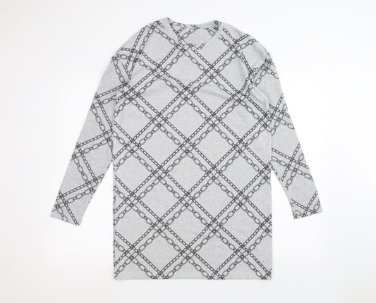 F&F Womens Grey   Pullover Jumper Size 10