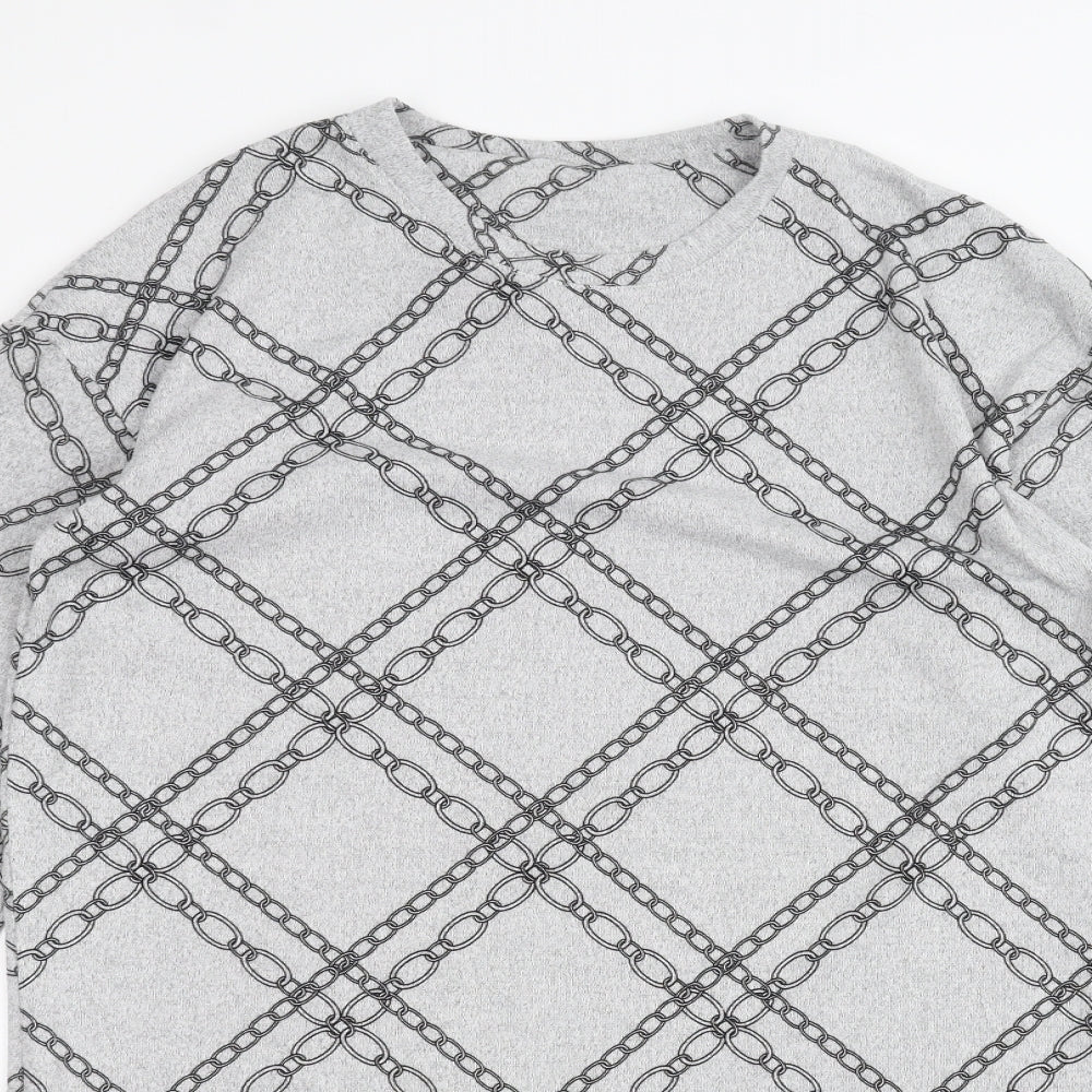 F&F Womens Grey   Pullover Jumper Size 10