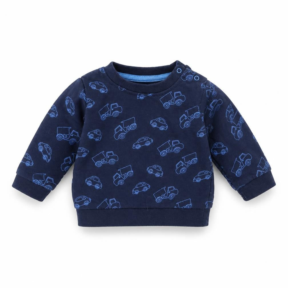 Peacocks Baby Blue   Pullover Jumper Size 0-3 Months