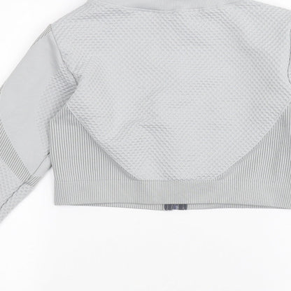 Preworn Girls Grey   Jacket  Size L