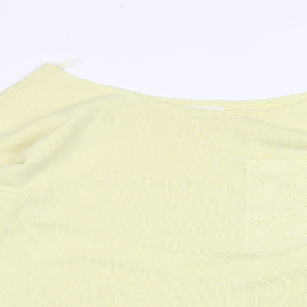 nextt Womens Yellow   Pullover Jumper Size L