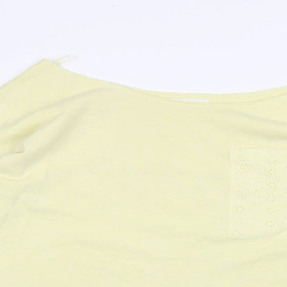 nextt Womens Yellow   Pullover Jumper Size L