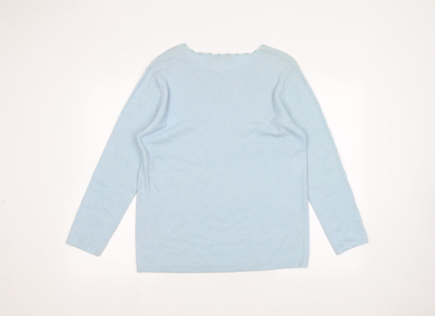 Womens UK Size M JFW Blue Pullover Jumper