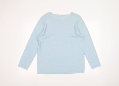 Womens UK Size M JFW Blue Pullover Jumper