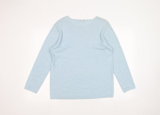 Womens UK Size M JFW Blue Pullover Jumper