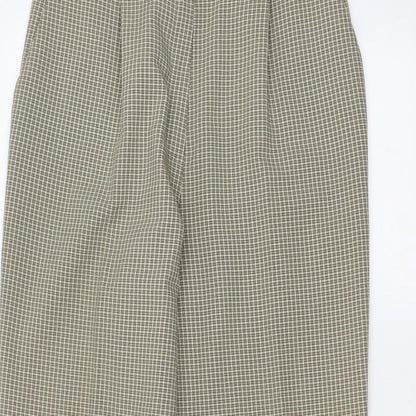 Womens UK Size 14 Marks and Spencer Regular Fit  Brown Trousers