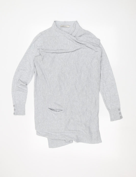 George Womens Grey   Cardigan Jumper Size 10