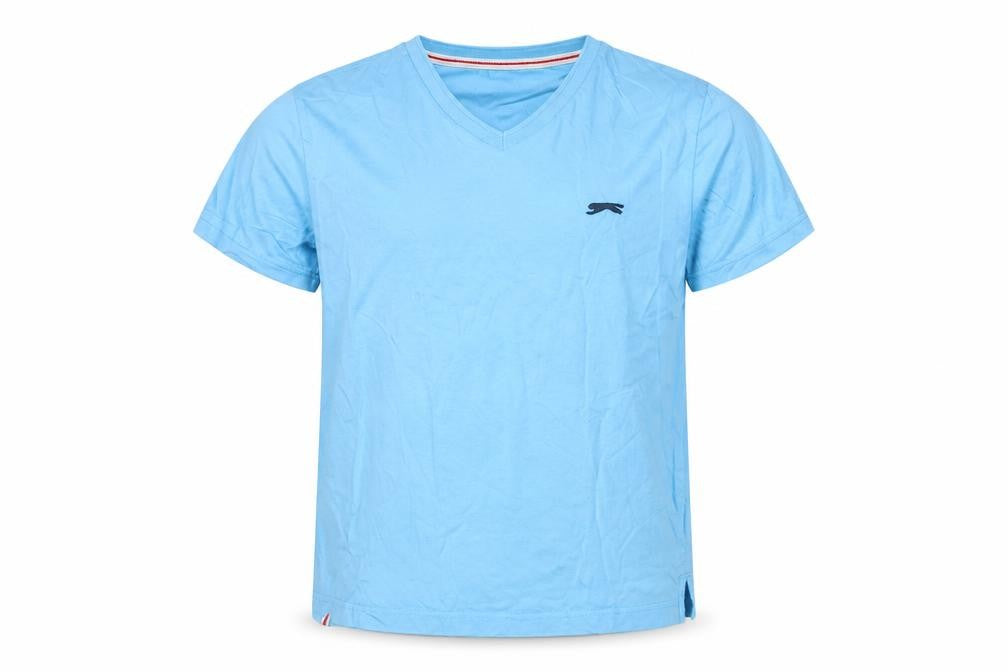 Slazenger Boys Blue   Basic T-Shirt Size 11-12 Years