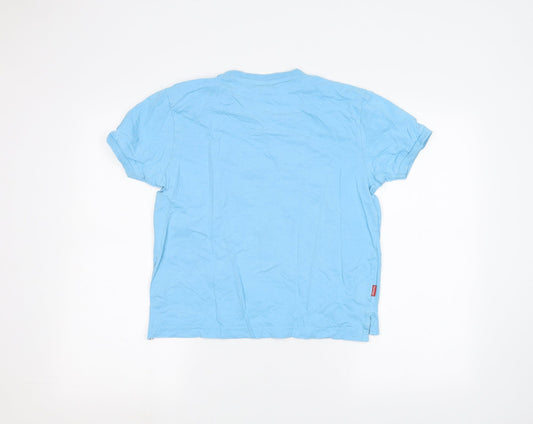 Slazenger Boys Blue   Basic T-Shirt Size 11-12 Years